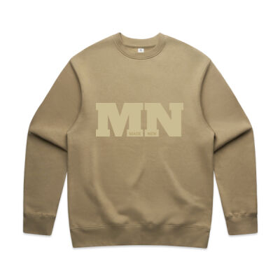 Bold MN Sand - AS Colour Mens Relax Crew Thumbnail